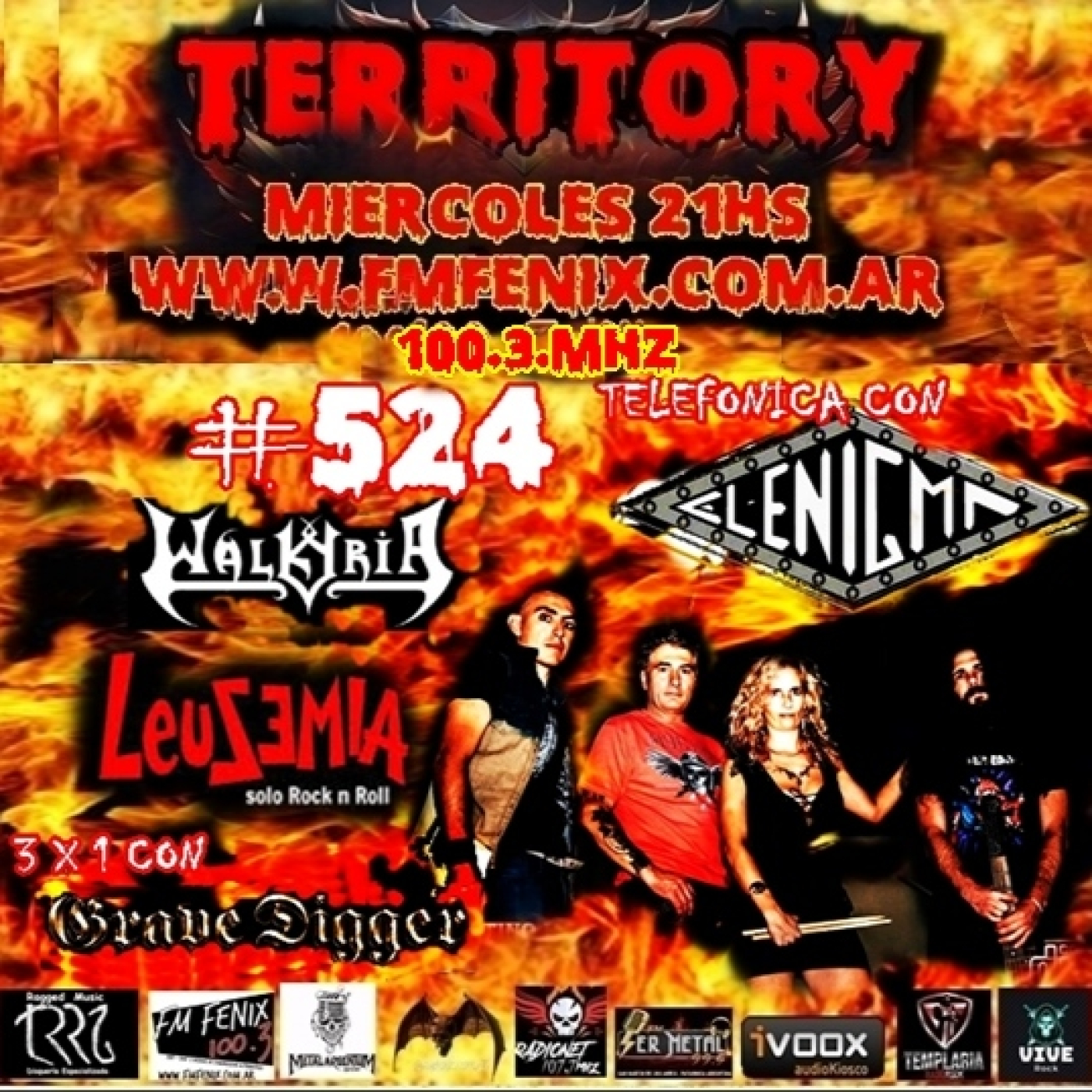 TERRITORY RADIO #524 (26-02-2025) EL ENIGMA episode artwork