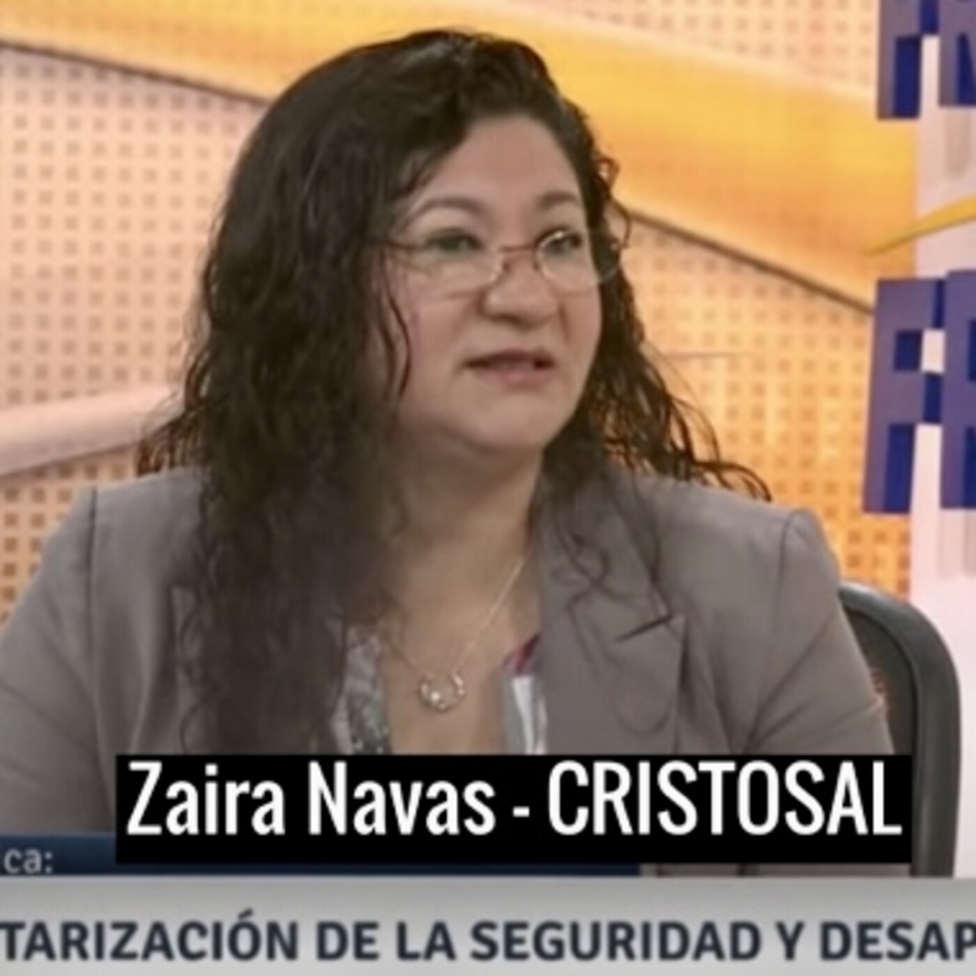 MILITARIZACIÓN Y DESAPARICIONES / Zaira Navas-CRISTOSAL / 23082021 episode artwork