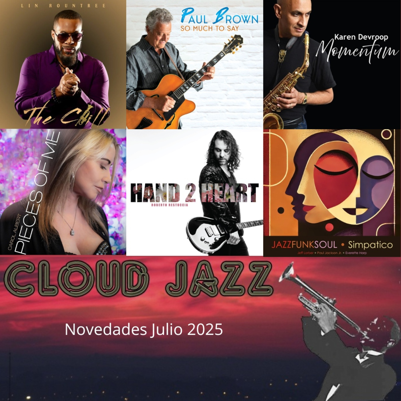 Cloud Jazz 2765 | Novedades Smooth Jazz Julio 2025 - Episodio exclusivo para mecenas