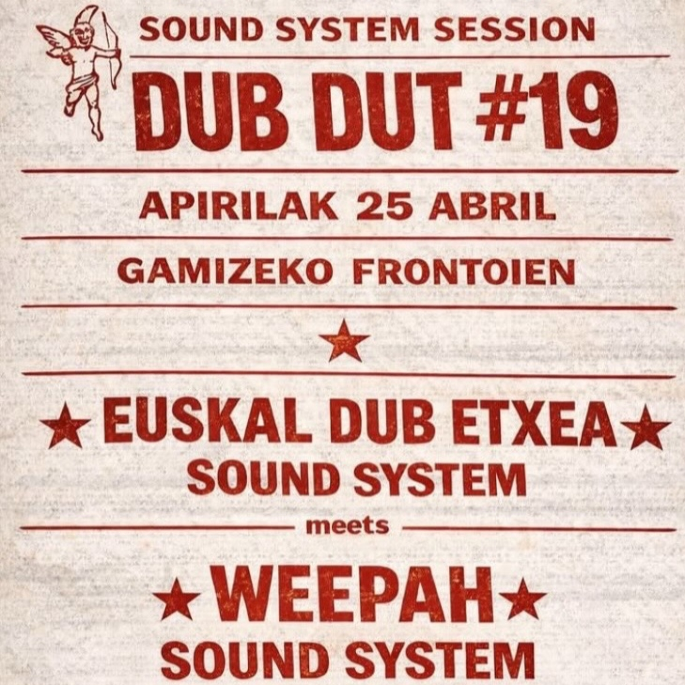 Reggae Burning Etxea 19-04-26