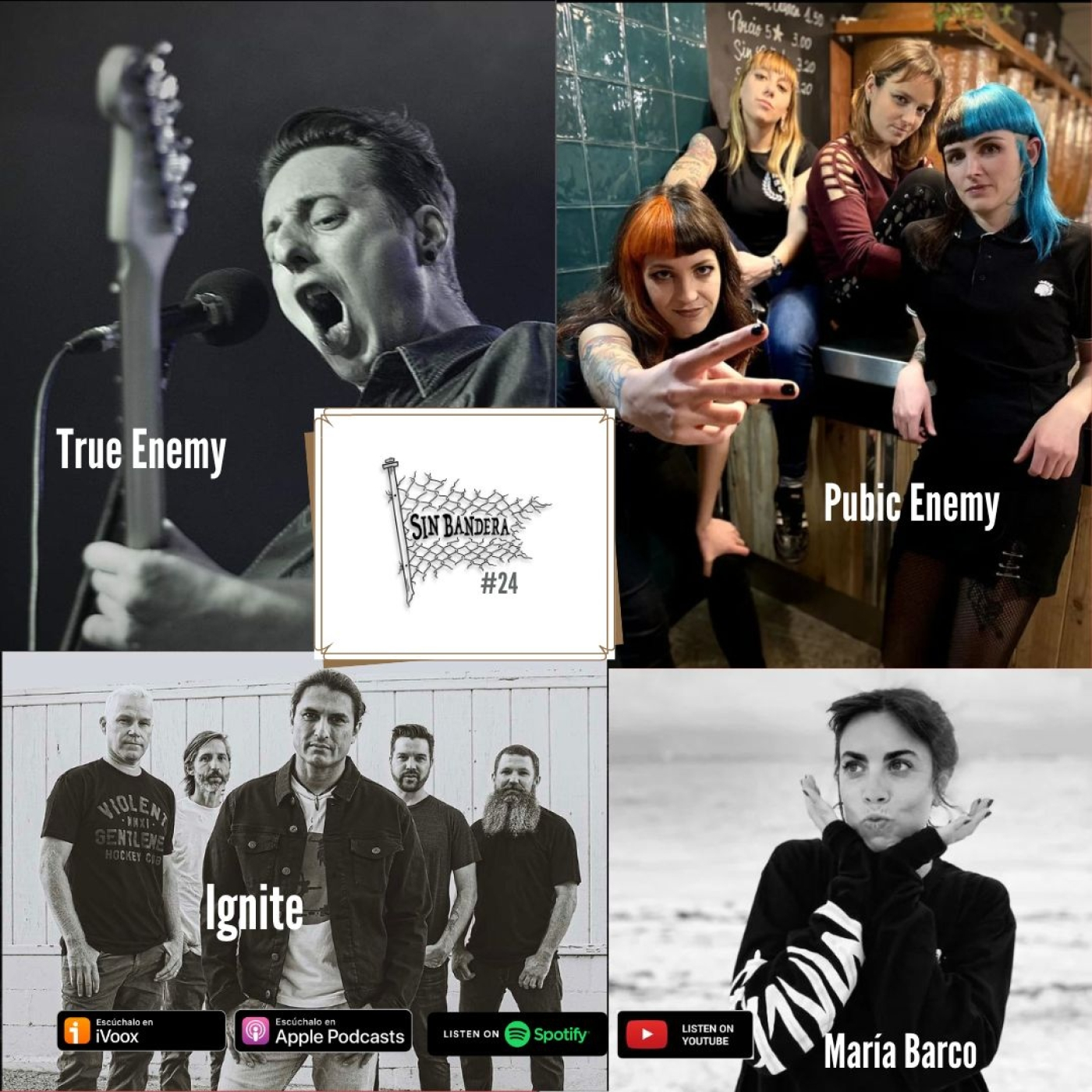 #24 Pubic Enemy - True Enemy // Ignite // María Barco // Rhoda Dakar episode artwork