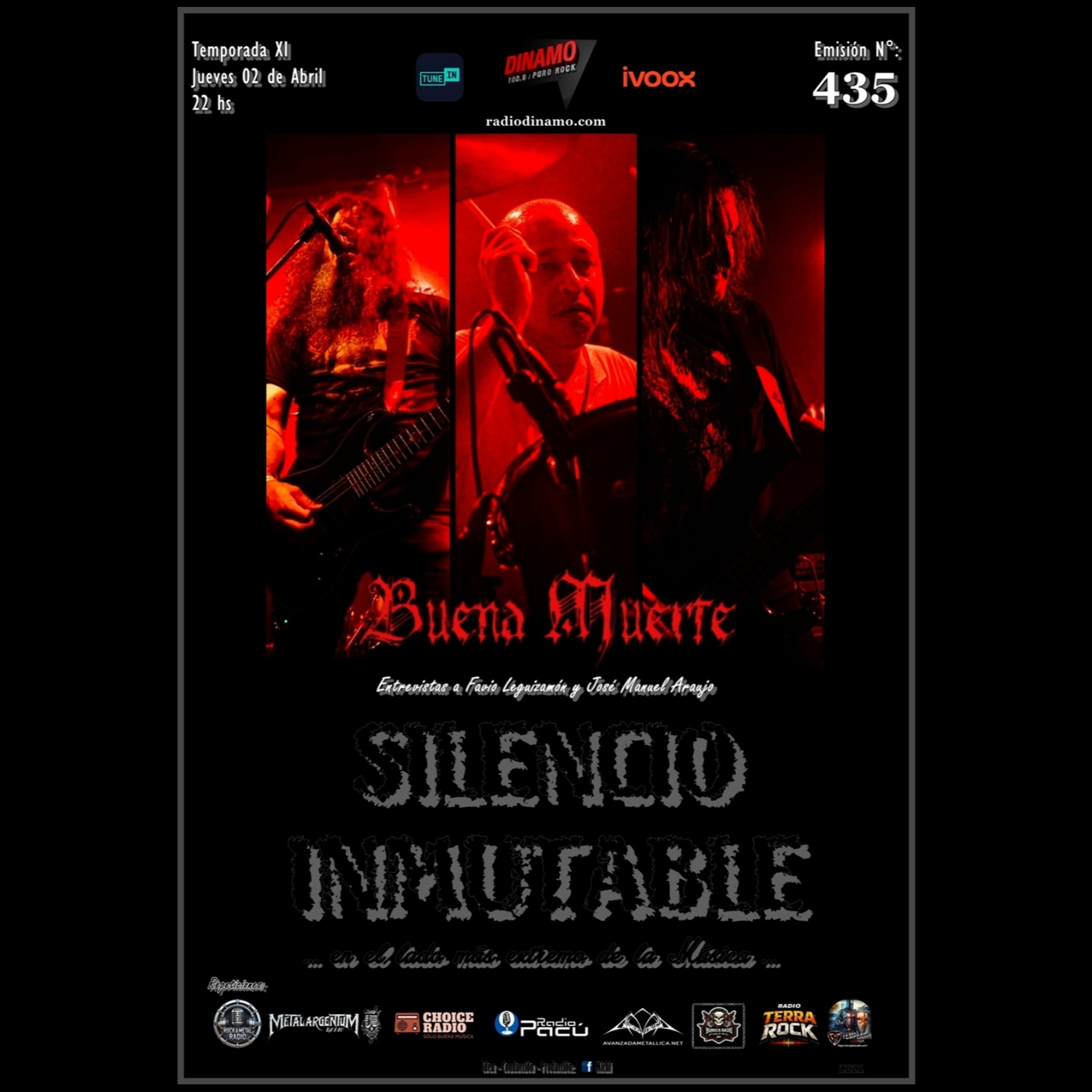 SILENCIO INMUTABLE - Emisión Nº 435. episode artwork