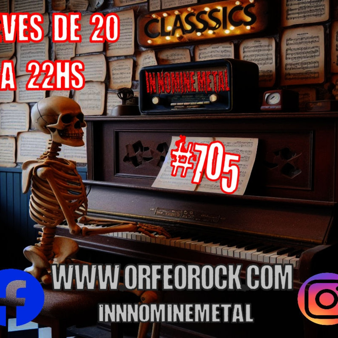 In Nomine Metal 705 - 25-07-2024 episode artwork