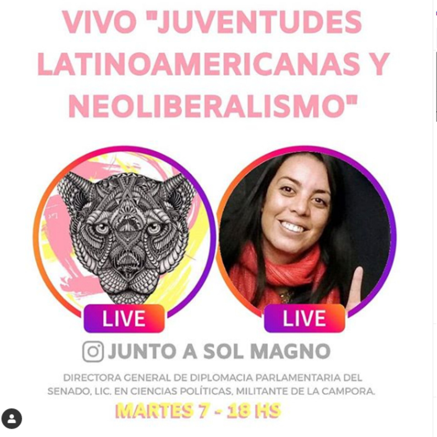 SECRETARÍAS: CONTENIDOS Y VIVOS DE INSTAGRAM