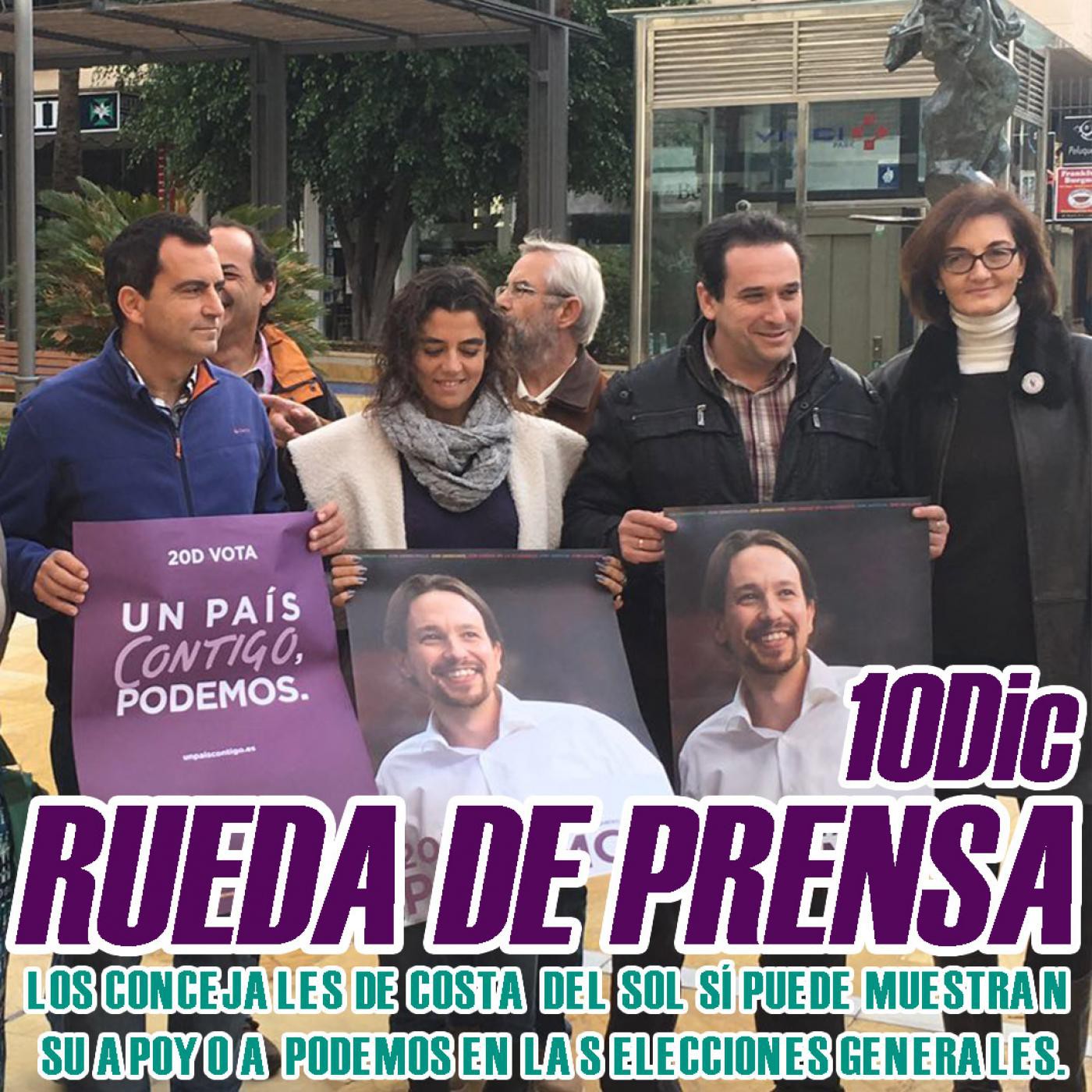 Ruedas de Prensa CSSP - PODEMOS