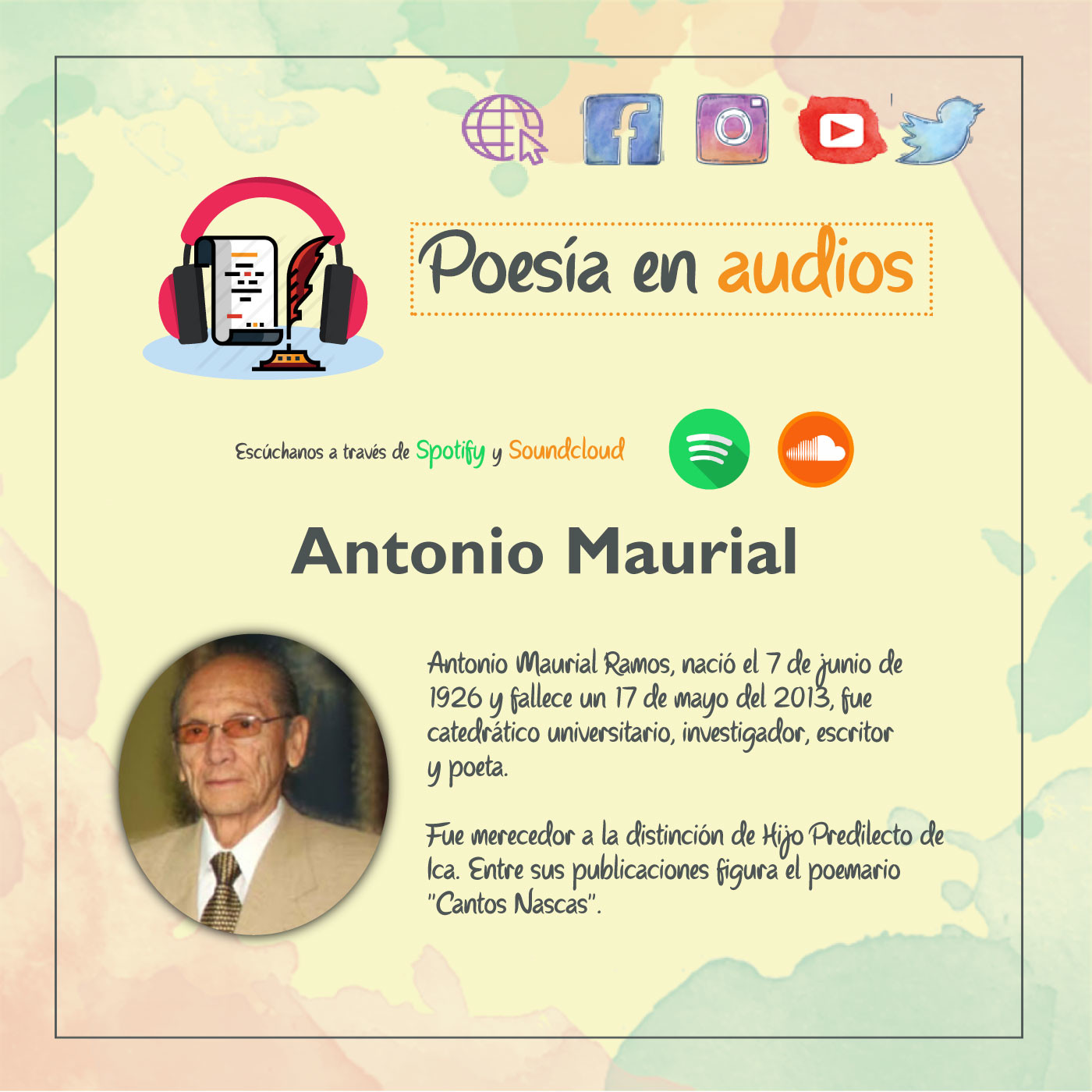 | Poesía en audios |
