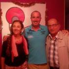 Carmelo Gonzáles e Ina Molina en la Sección G. David Peralta del Batiburrillo de Radiofaro Canarias 1ª Parte.