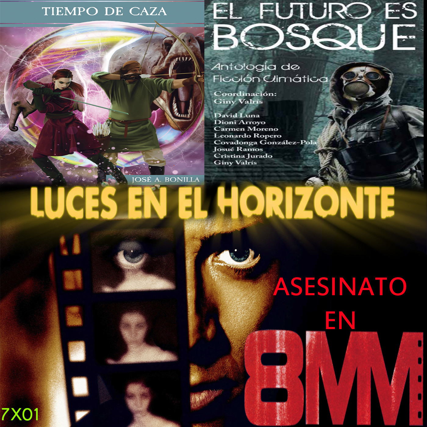 Leeh 7X01: ASESINATO EN 8MM, TIEMPO DE CAZA, EL FUTURO ES BOSQUE