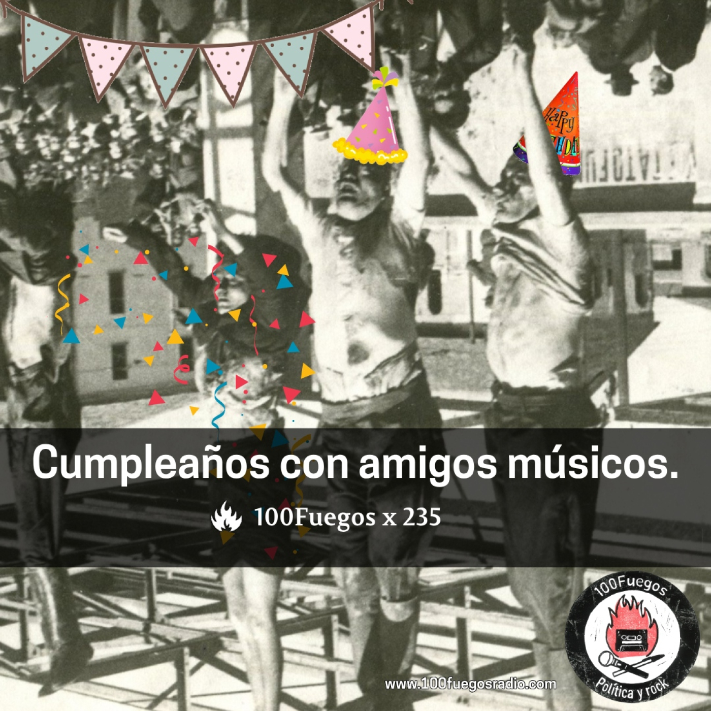 100Fuegos - política y rock-