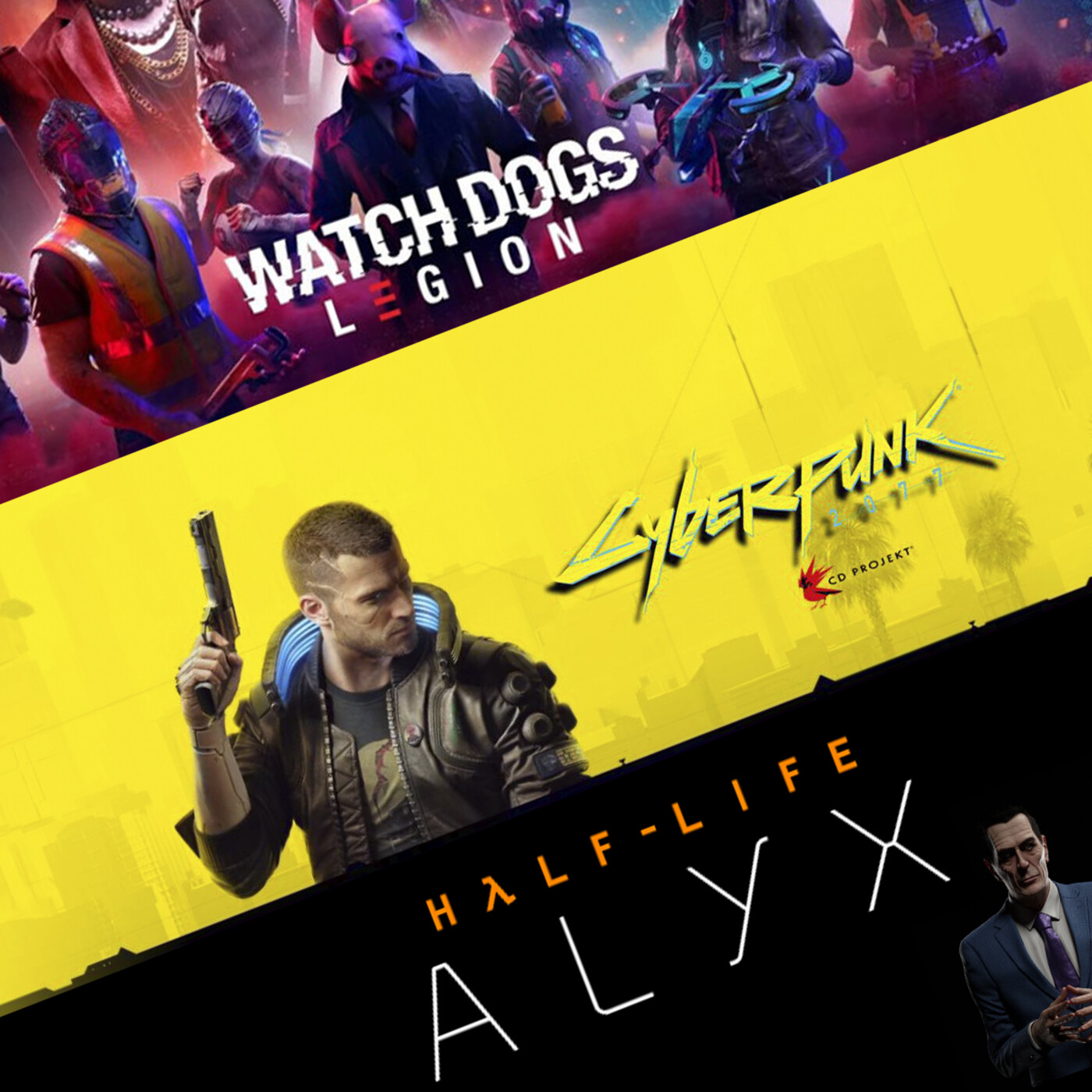 SECTOR GAMING 18: Cyberpunk 2077 retrasado (otra vez) + AMD vs NVIDIA + Comentamos Half Life Alyx y Whatchdogs Legion