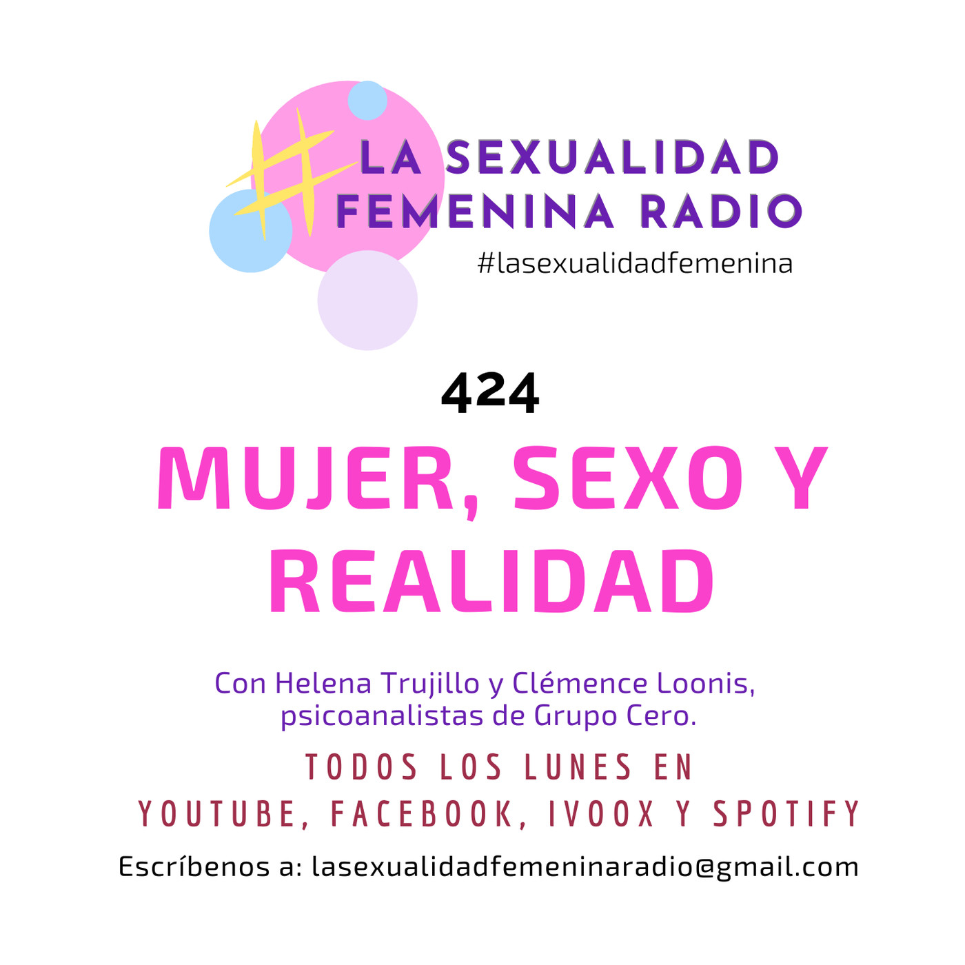 424. la sexualidad femenina radio. mujer , sexo y realidad