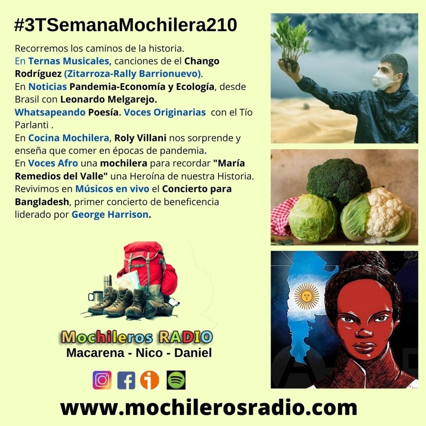 Mochileros 210 - 31 de Julio de 2020 episode artwork