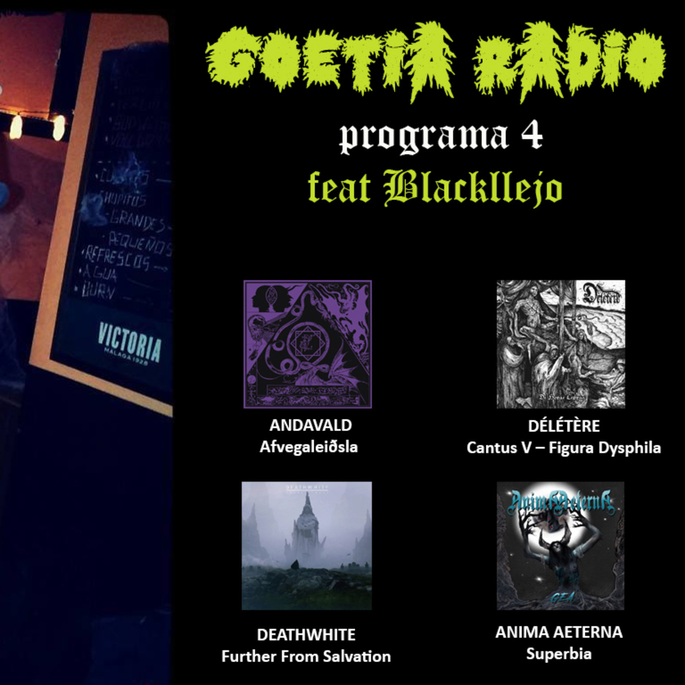 Programa 4 + Andavald, Délétère, Deathwhite y Anima Aeterna + Junio 2020 episode artwork