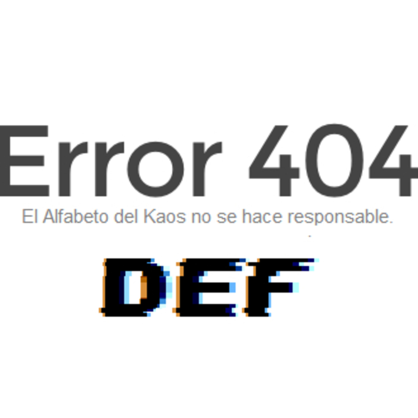 Alfabeto del Kaos