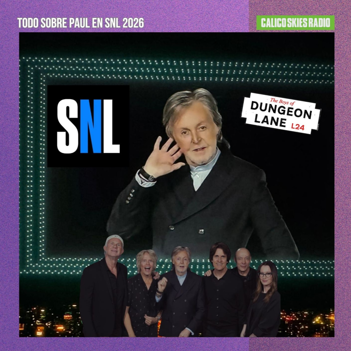 Todo sobre Paul McCartney en SNL 2026 episode artwork