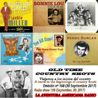 108- Old Time Country Shots (30 Septiembre 2017)