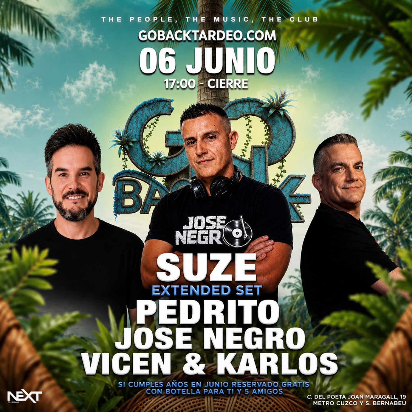 LIVE JOSE NEGRO GOBACK TARDEO 06-06-26 episode artwork