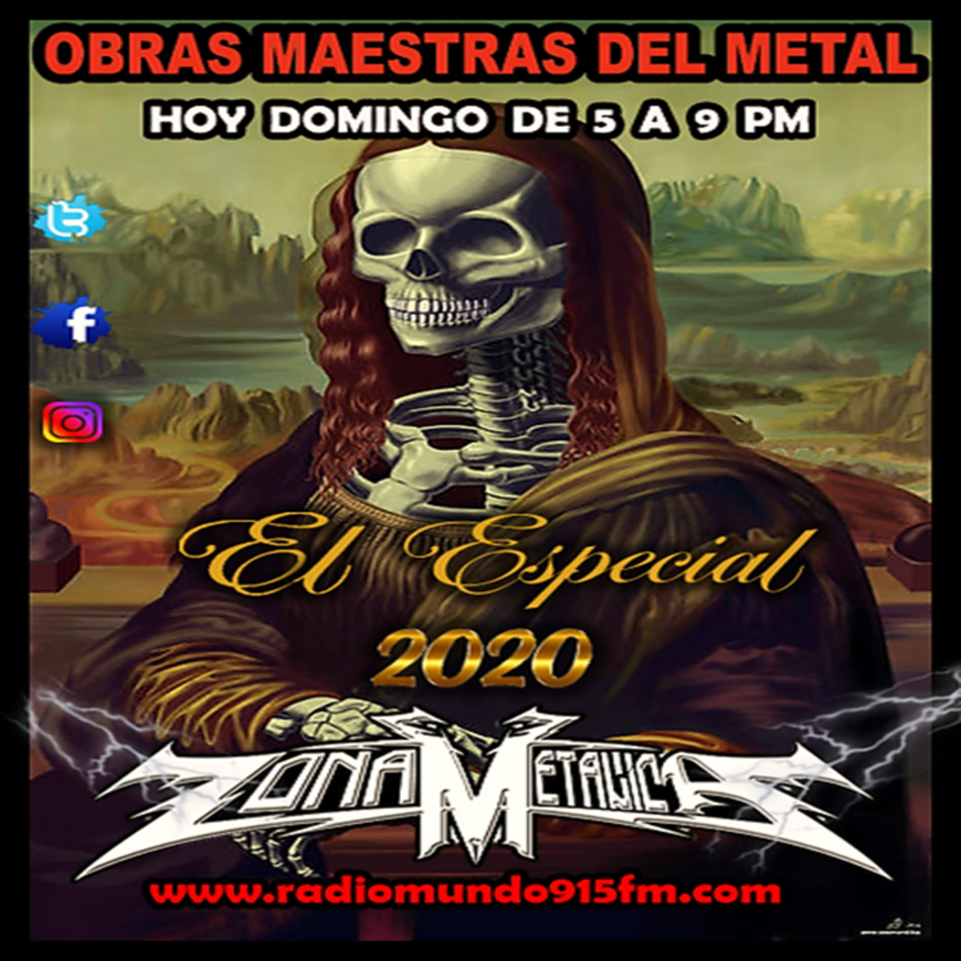ZONA METÁLICA ESPECIAL OBRAS MAESTRAS DEL METAL 5-enero-2020 episode artwork