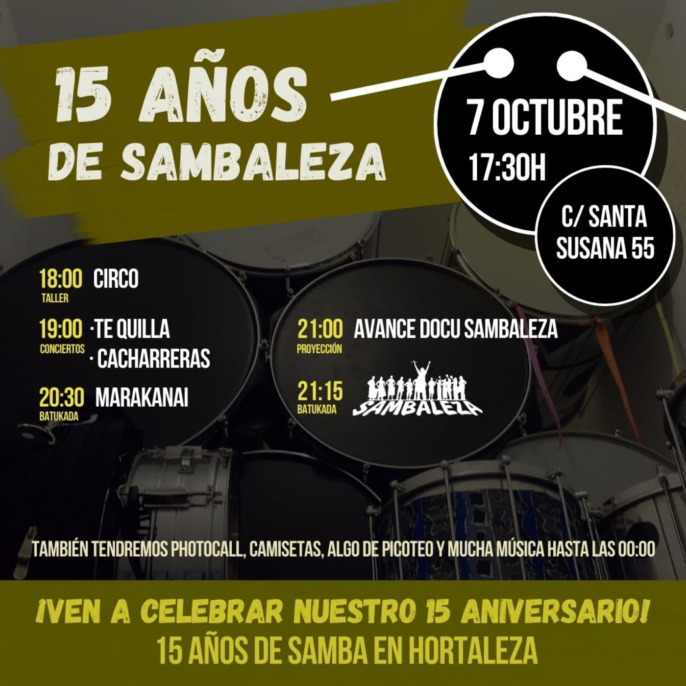 Enlace Informativo 5 octubre 2023: Entrevistas a Sambaleza por sus 15 años y a La Prospe por nuevo curso y 50 años... episode artwork