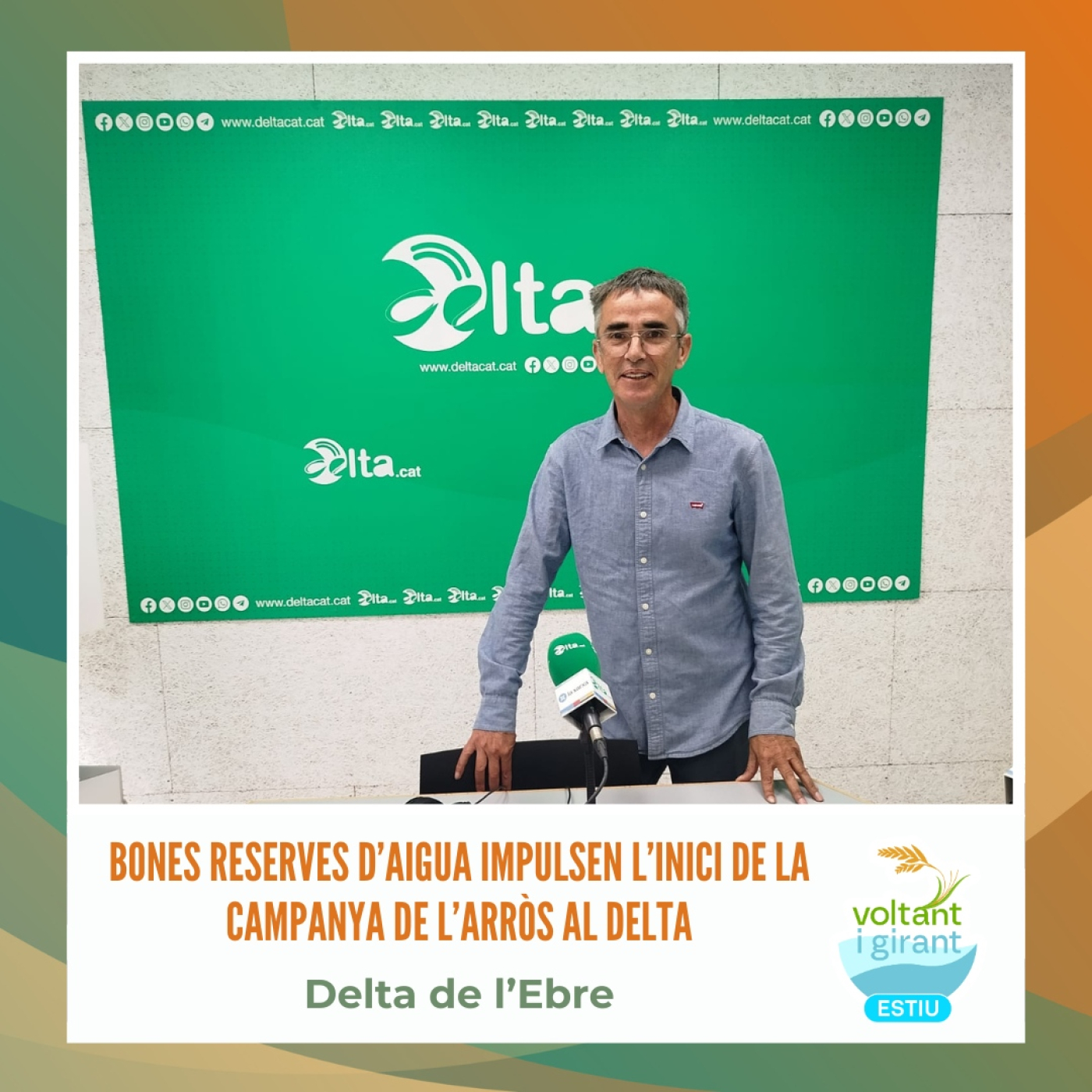 Bones reserves d’aigua impulsen l’inici de la campanya de l’arròs al Delta episode artwork