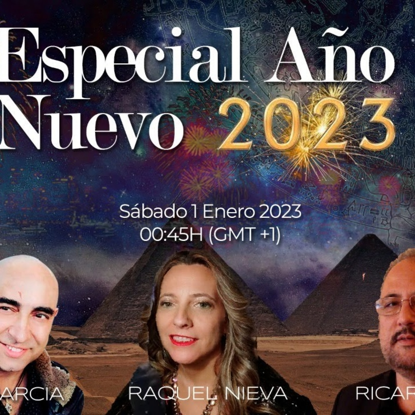 ✔️especial año nuevo 2023 con ricard bru -raquel nieva - xavier garcia