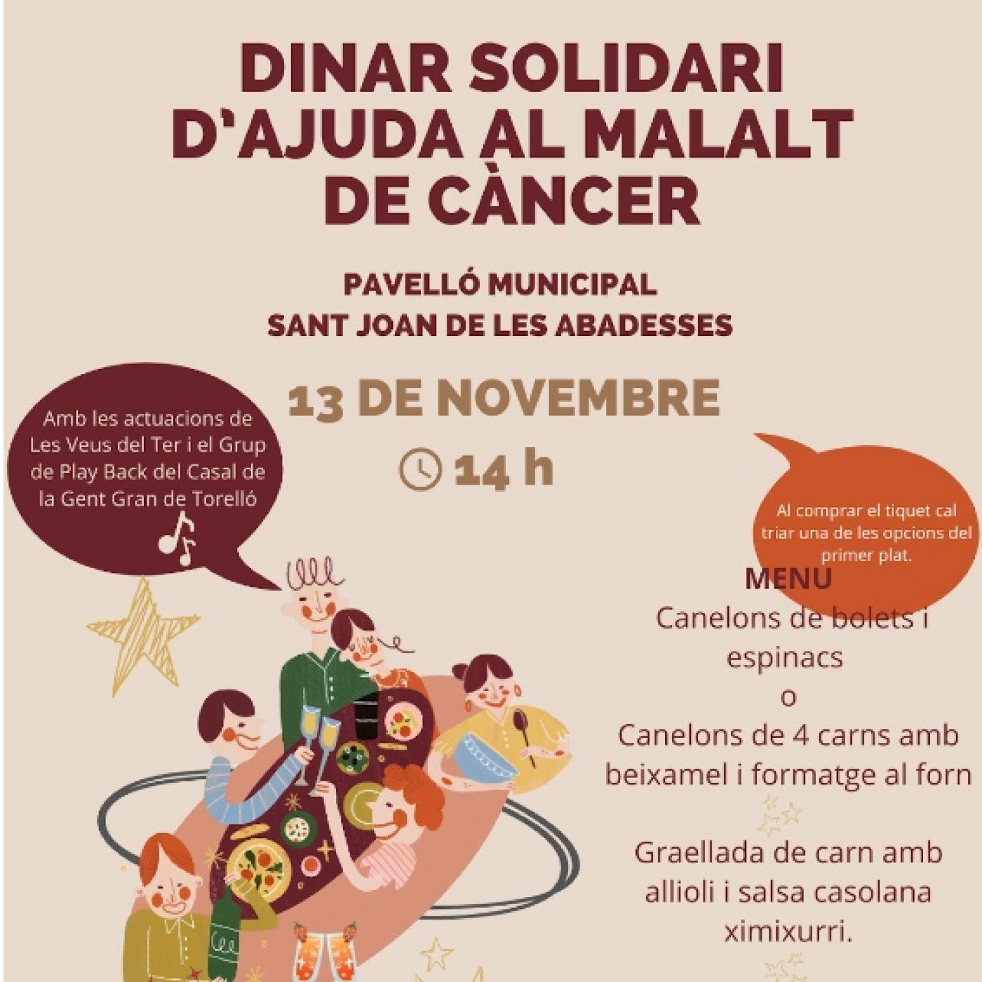 Aquest diumenge, dinar i festa solidària amb l'Oncolliga episode artwork