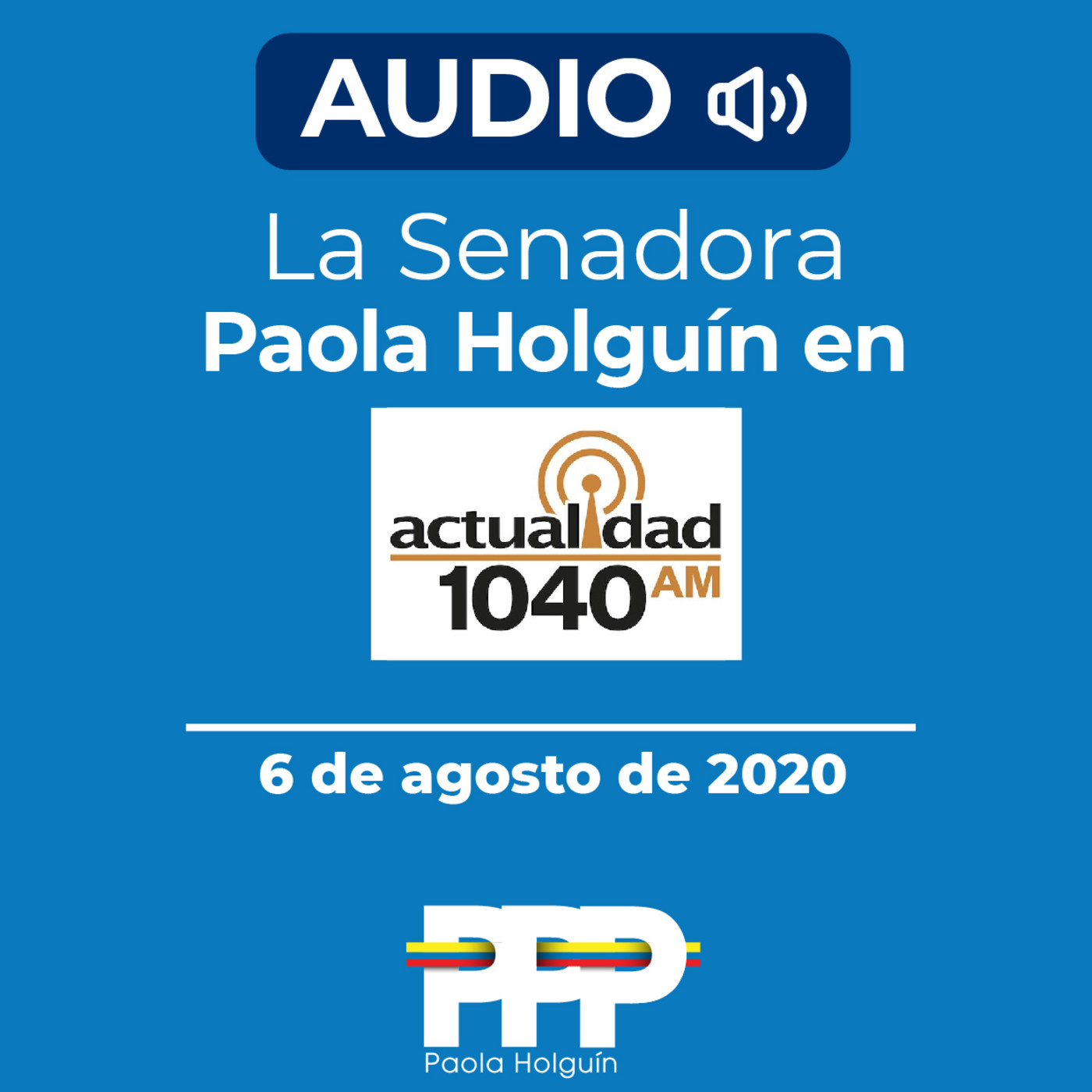 Paola Holguin Prensa