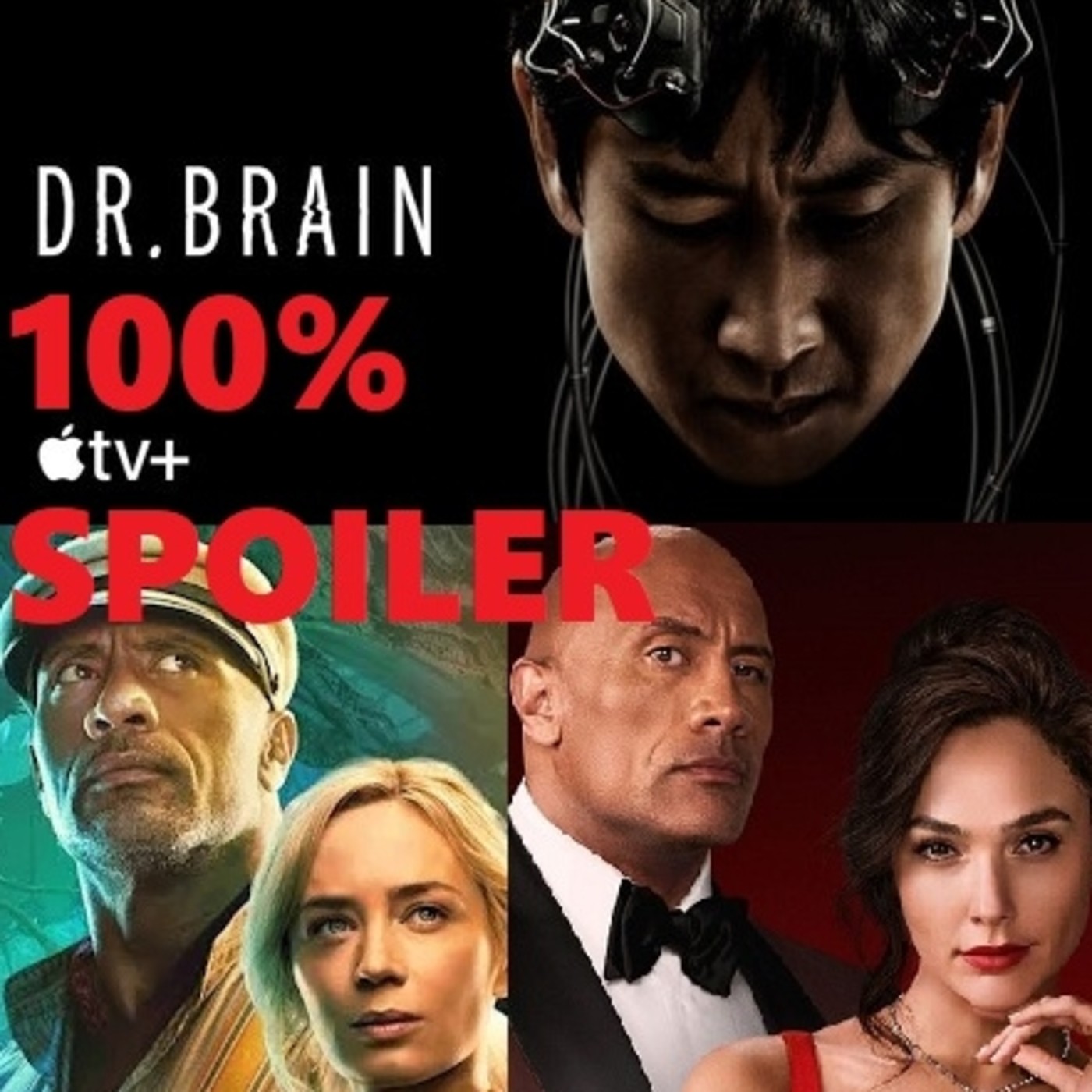 100% Spoiler 5.54. Jungle cruise, Alerta roja y Doctor Brain. episode artwork