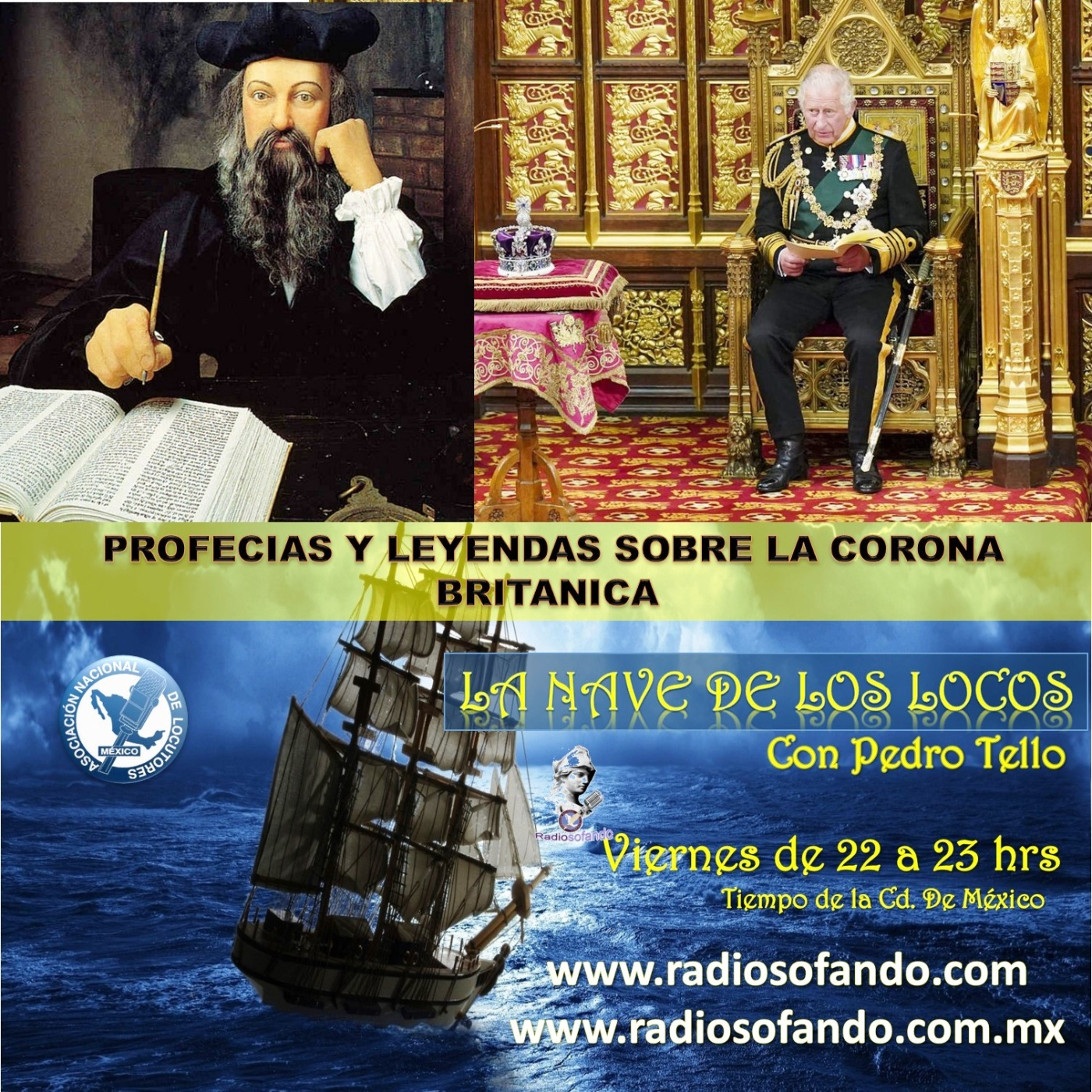 La Nave de los Locos_PROFECÍAS Y LEYENDAS SOBRE LA CORONA BRITÁNICA_19-05-23 episode artwork