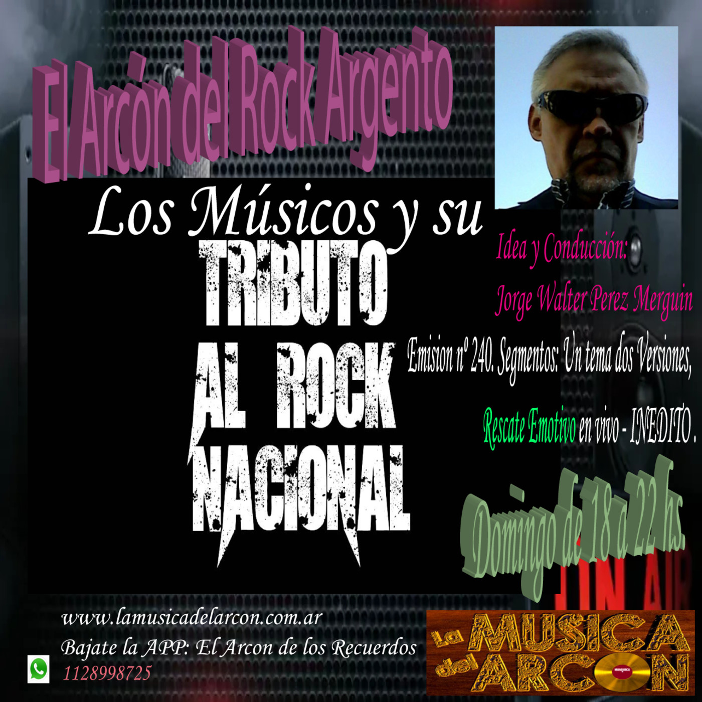 El Arcón del Rock Argento - Emisión nº 240 Tributos al Rock Nacional - 06/06/2021 episode artwork