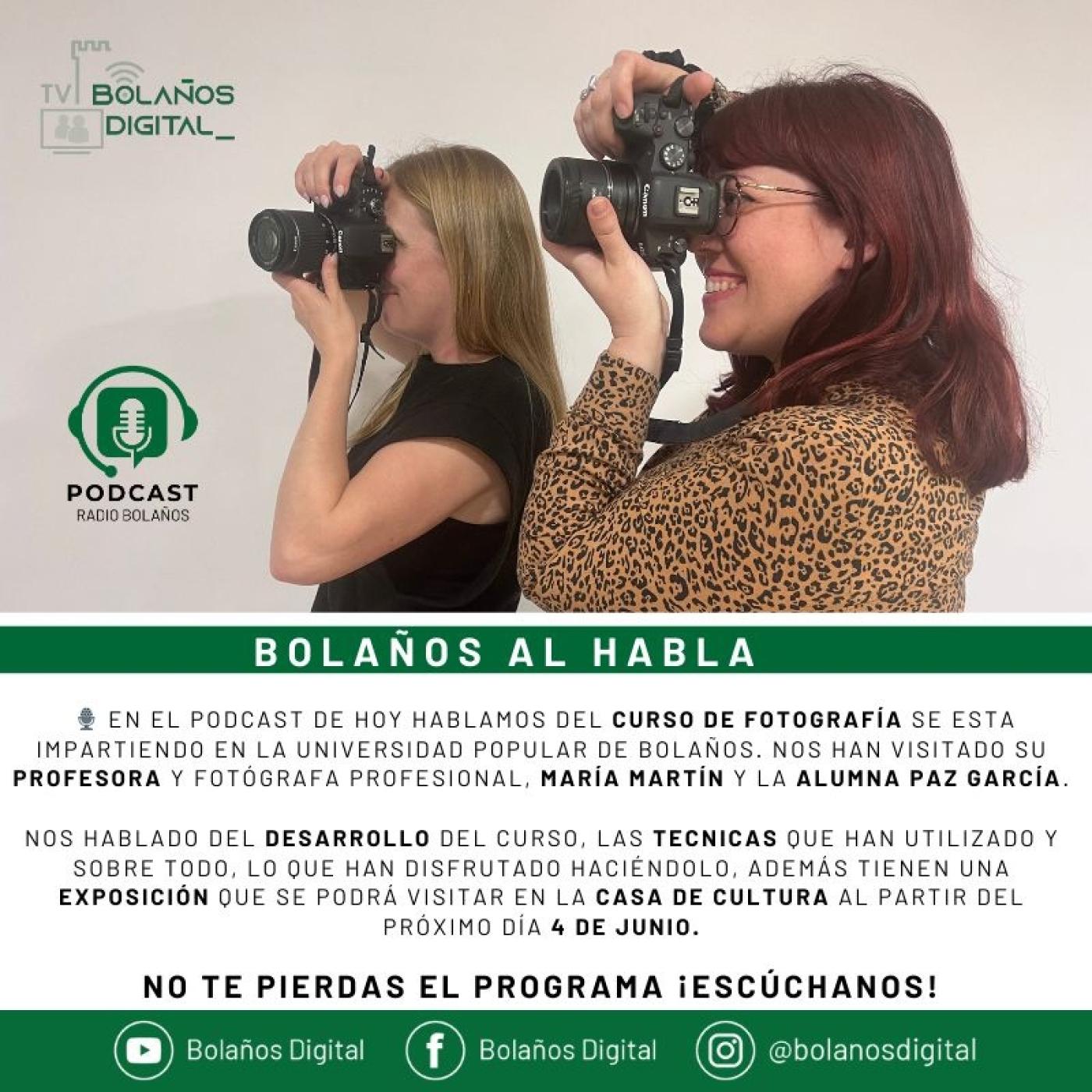 BOLAÑOS AL HABLA