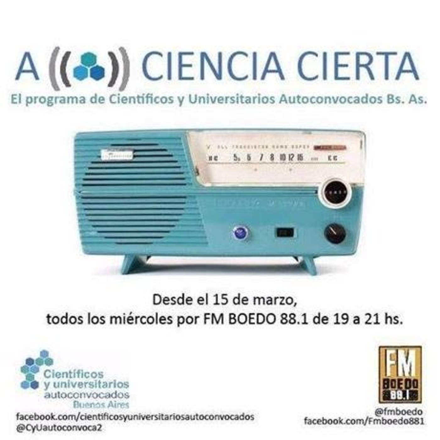 A Ciencia CIerta- Fm Boedo 88.1