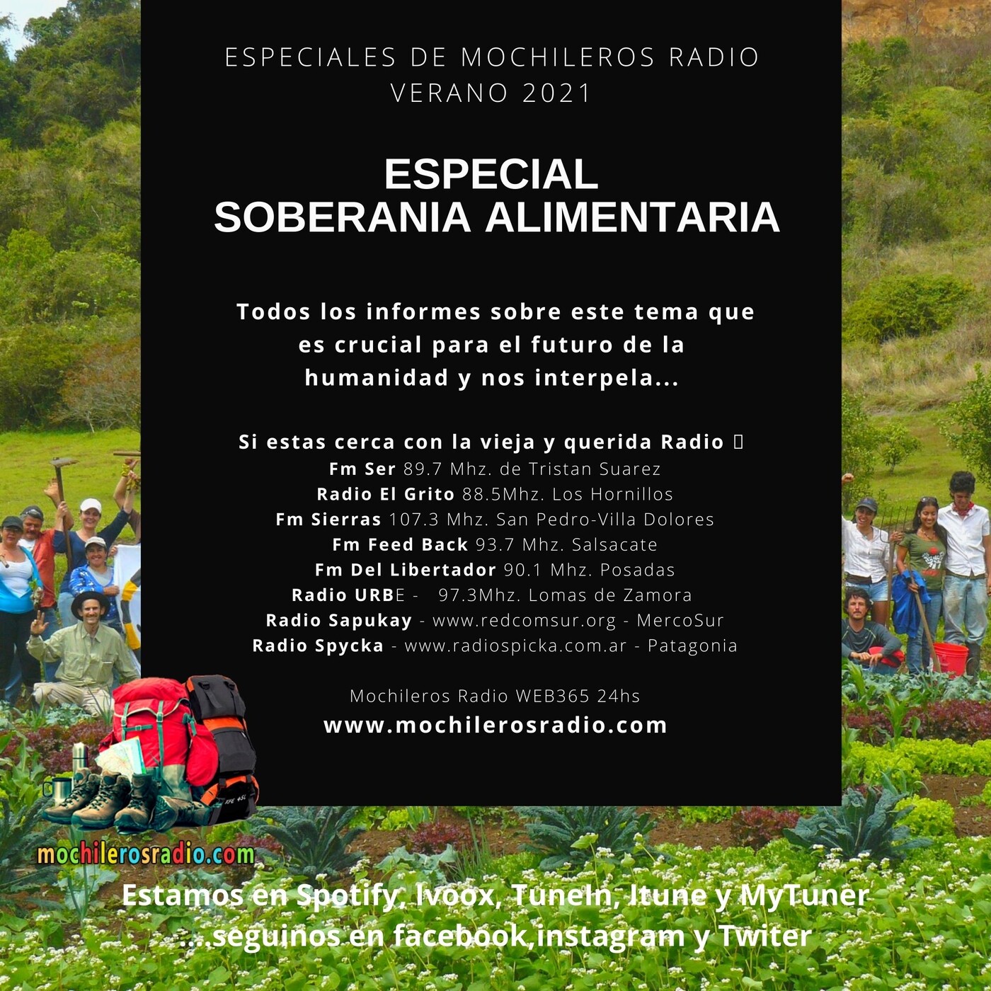 Mochileros 235 - Especial Soberanía Alimentaria 22 enero episode artwork