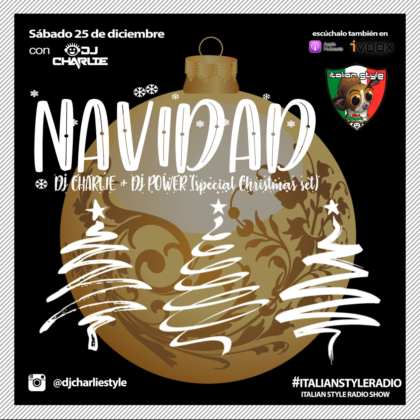 ITALIAN STYLE radio show 809 25-12-2021 episode artwork
