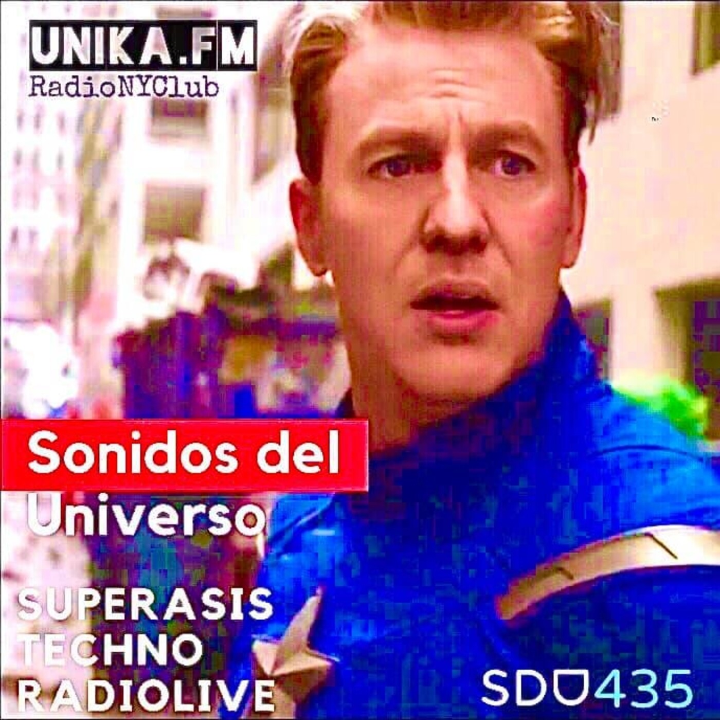 435.- SUPERASIS Presents: SONIDOS DEL UNIVERSO (SDU435) TECHNO RadioLive UNIKA.FM 29.09.20 episode artwork