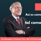 10 Recomendaciones de Warren Buffet para alcanzar el Éxito | 263