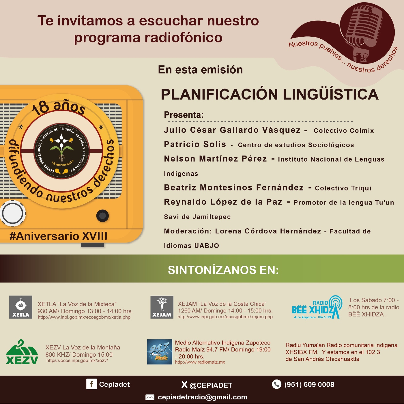Nuestros Pueblos...Nuestros Derechos