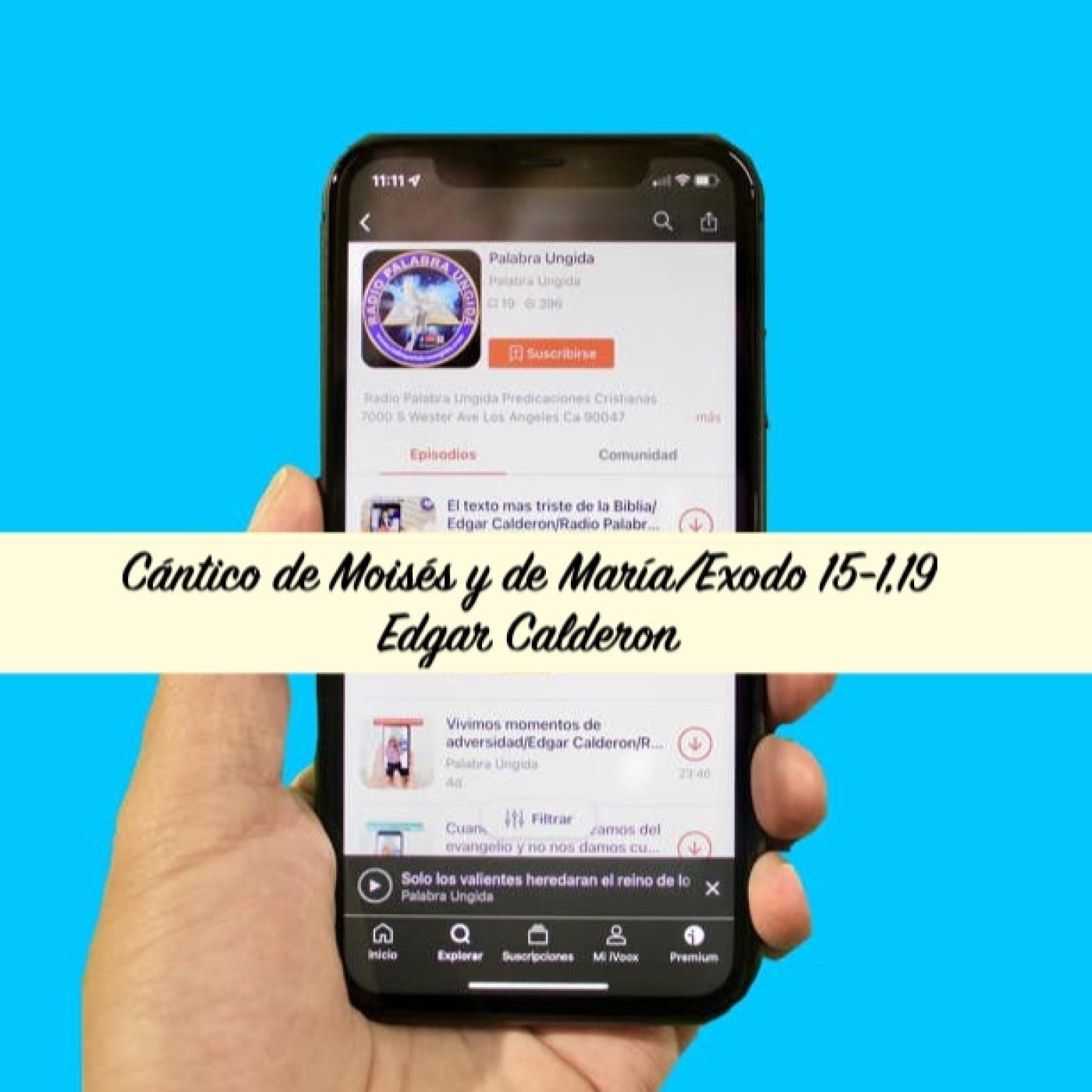 Cántico de Moisés y de María/Exodo 15-1,19/Edgar Calderon episode artwork