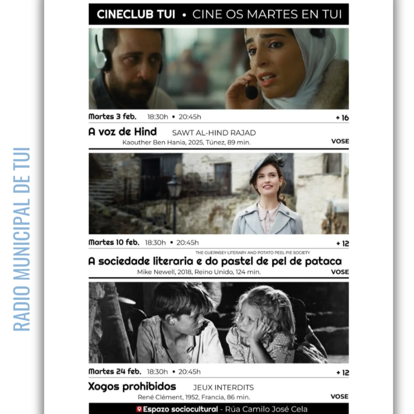 Ent. Noemí Guisande do Cineclub Tui - Programación febreiro episode artwork