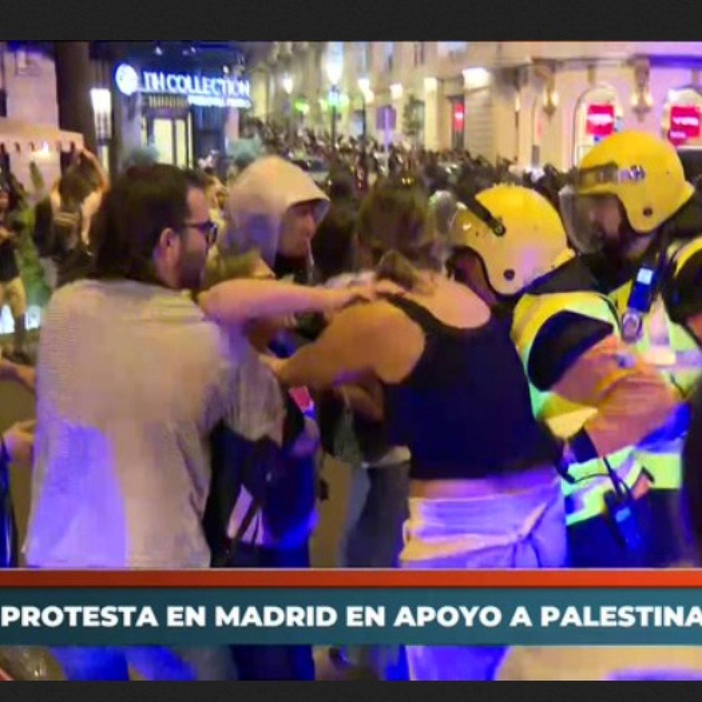 Horizonte T6x04: Protesta en Madrid en apoyo a Palestina · Los barcos de la flotilla, interceptados por Israel