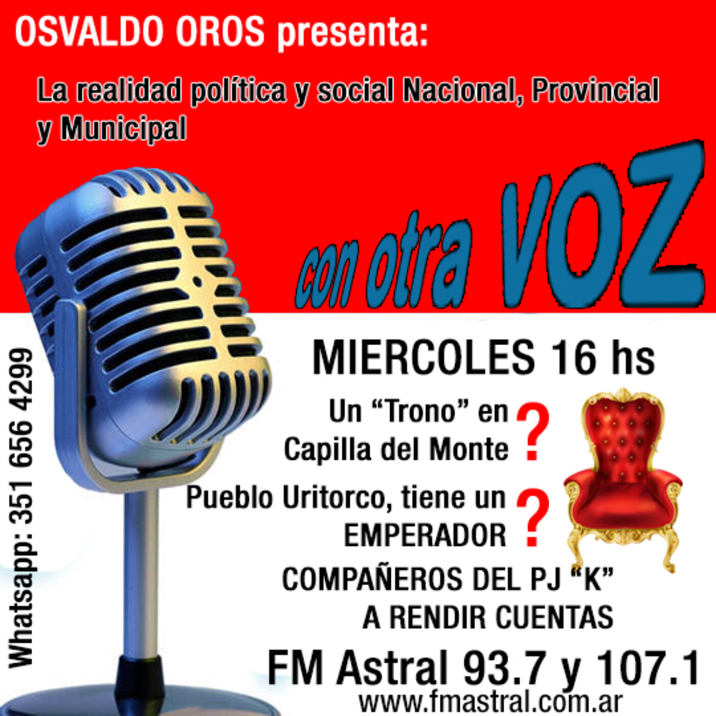 con otra VOZ