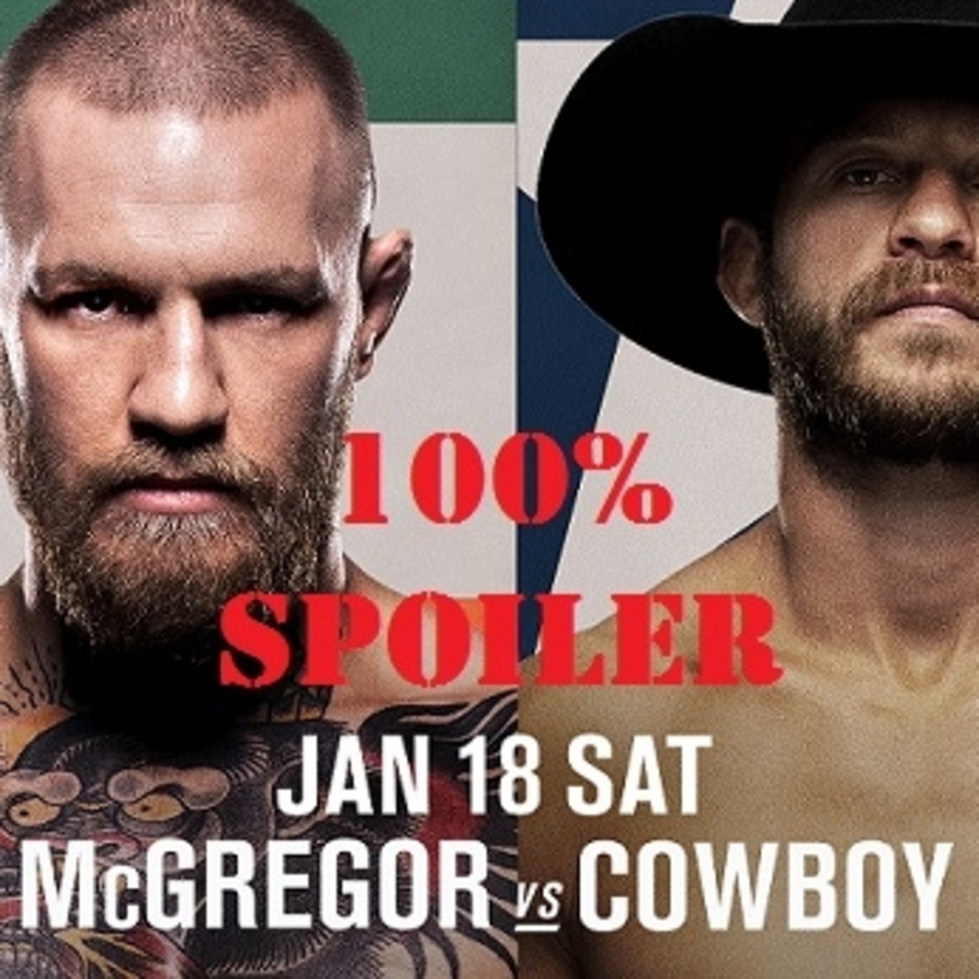 100% Spoiler 4.3. UFC 246: McGregor vs. Cerrone. episode artwork