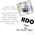 HDO 494. Ran Blake – Jeanne Lee inéditos: The Newest Sound You Never Heard 1966-67