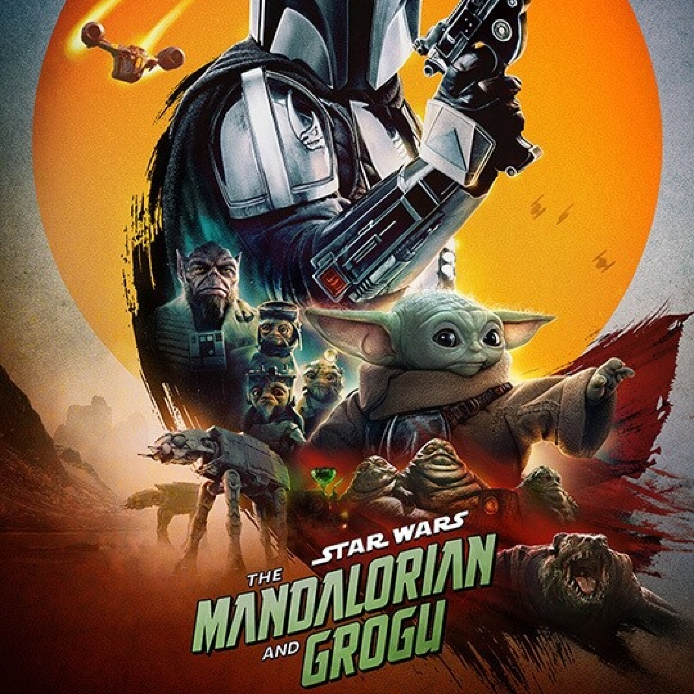El Mandalorian y Grogu ya vuelan en el cine + Pasajero nocturno + Asesinato en la 3ª planta + BSO Universo Mandalorian episode artwork
