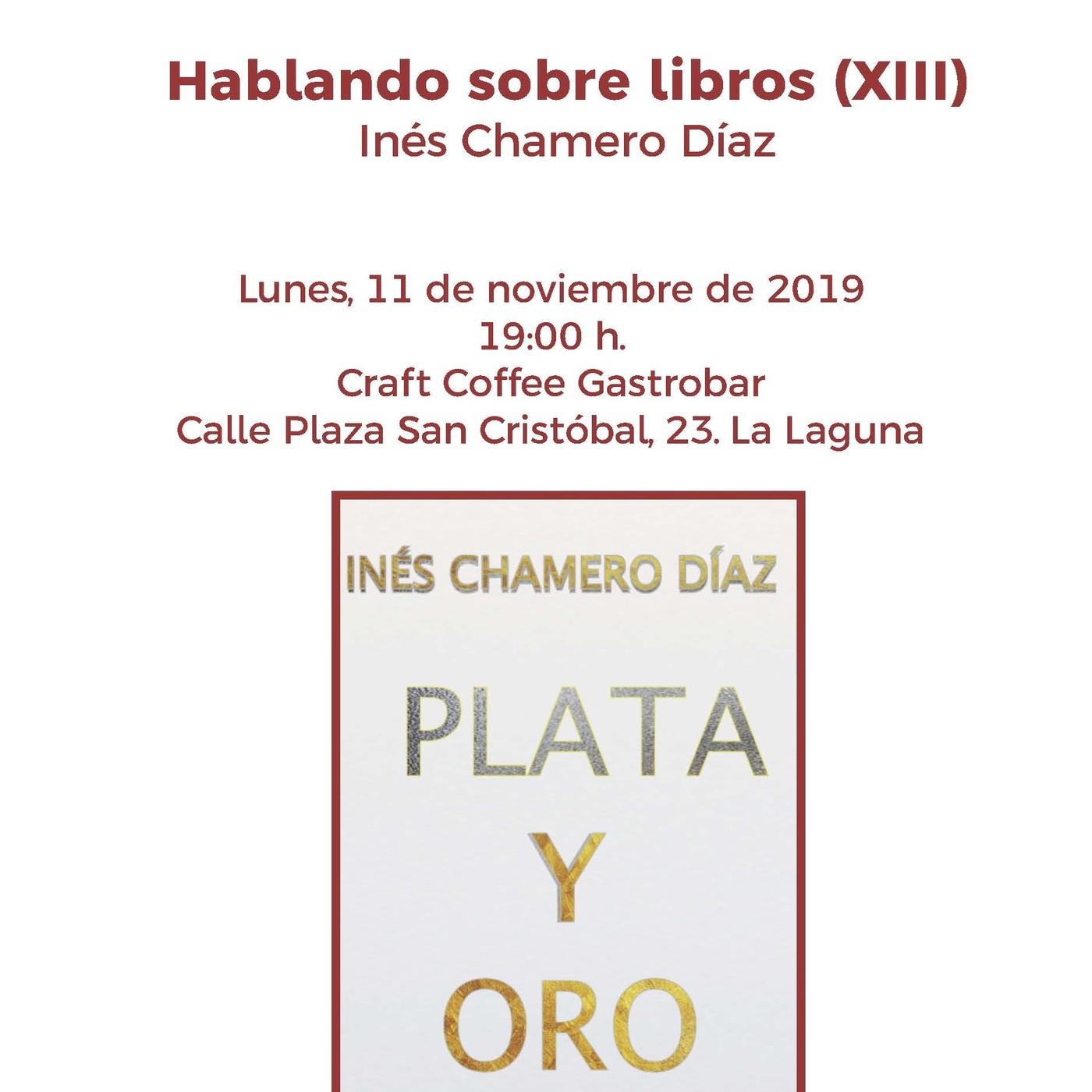 Hacer para el desarrollo - Hablando sobre libros: Inés Chamero Díaz
