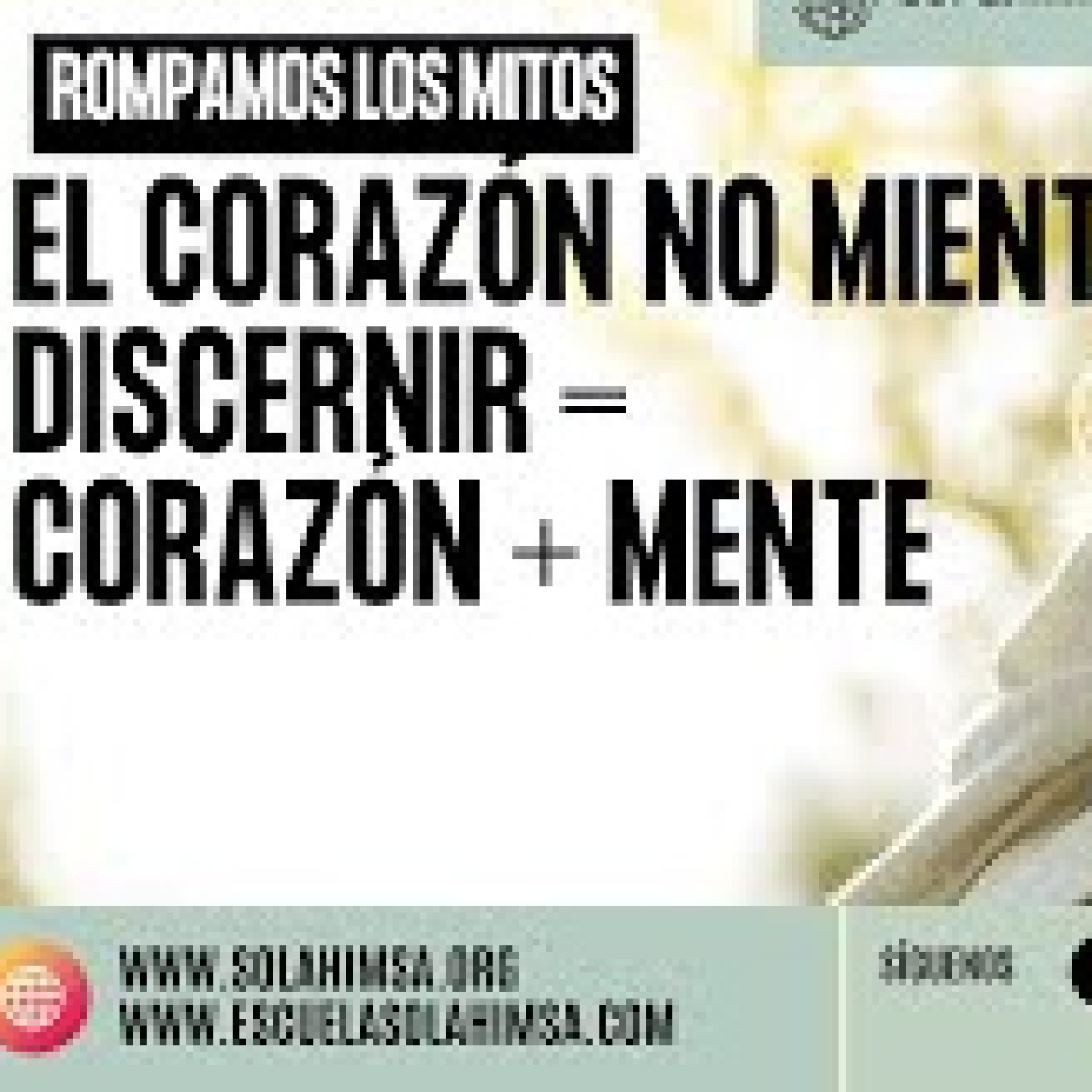 EL CORAZÓN NO MIENTE. DISCERNIR=CORAZÓN+MENTE episode artwork