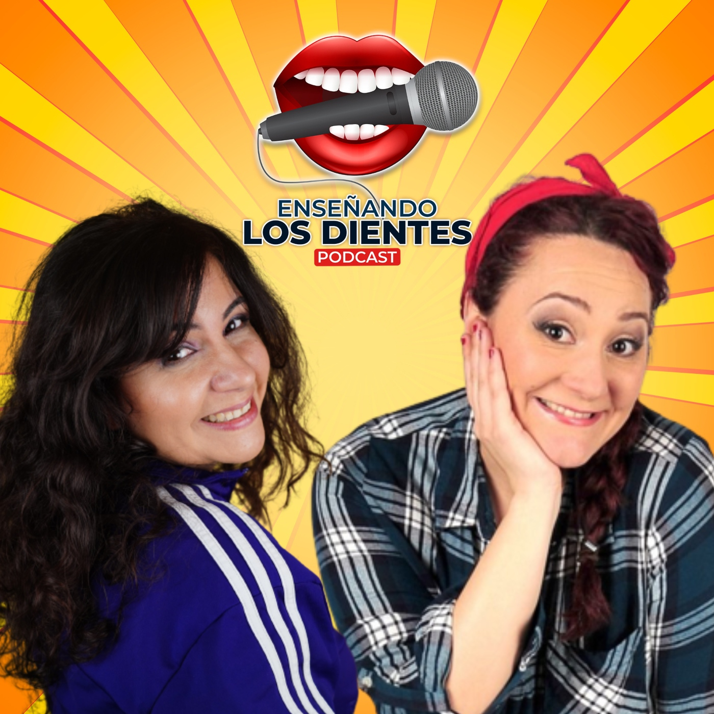 Enseñando los dientes