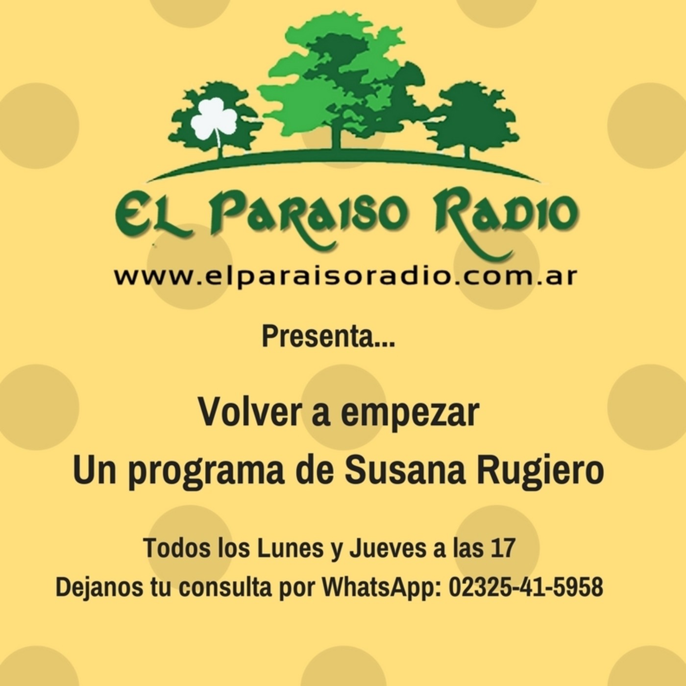 Volver a empezar. Susana Rugiero.
