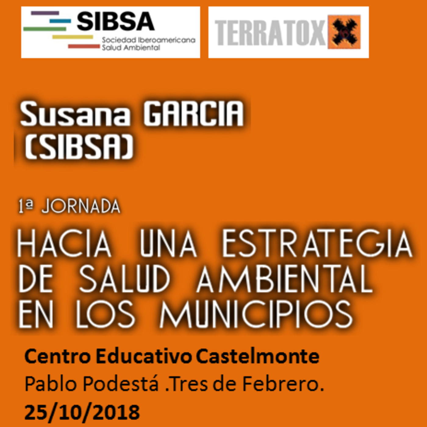 1ª Jornada: Hacia una estrategia de Salud Ambienta