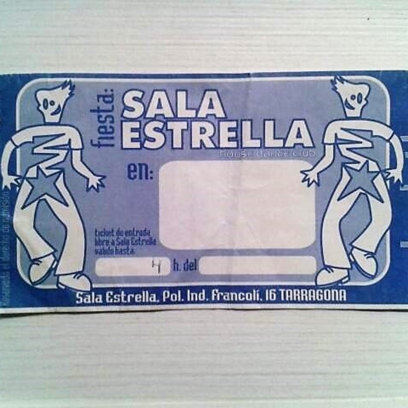 1991-10 SALA ESTRELLA Tarragona
